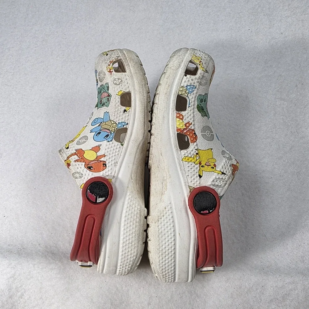 Pokémon Kids Crocs Size C10 Comfort Meets Adventure! LIMITED EDITION With Charm